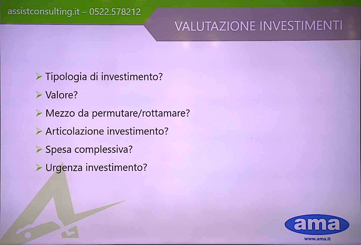 Una corretta strategia di investimento comprende un'attenta valutazione delle opportunità a confronto con le proprie esigenze e i differenti requisiti degli incentivi disponibili